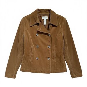 Vintage Corduroy Pea Coat